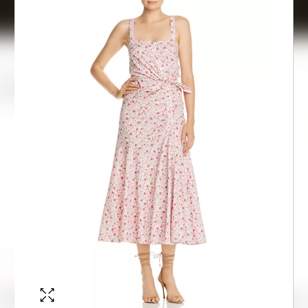 Likely Minka Pink Floral Dress Size 6